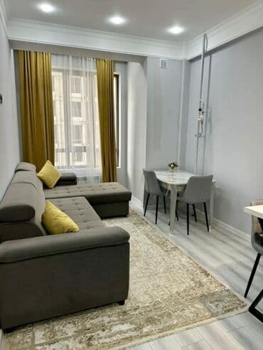 студия 1 комнатная квартира: 2 комнаты, 47 м², Элитка, 7 этаж, Дизайнерский ремонт — 5