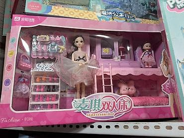 кроватка для кукол: Набор кукольный «MaiQi Double Bed» — игровой домик-спальня с — 1