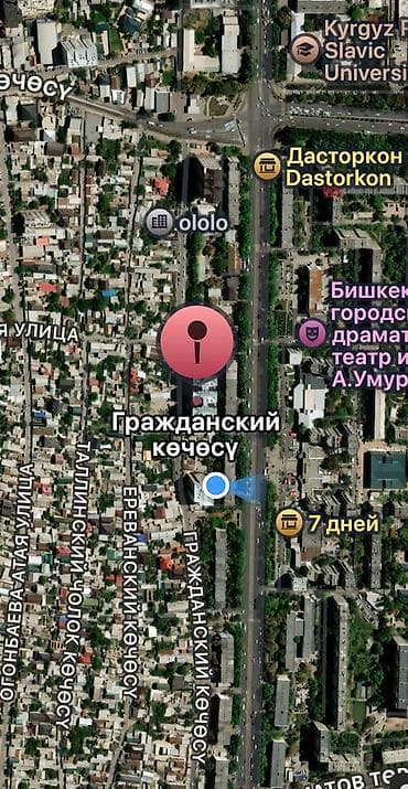 Кыймылсыз мүлк: Срочно сдаётся коммерческое помещение 120 м2 цокольный этаж из 12 — 4