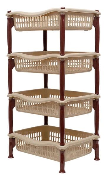 кухонный буфет для посуды: Этажерка для кухни, Новый, Пластик, Платная доставка — 5