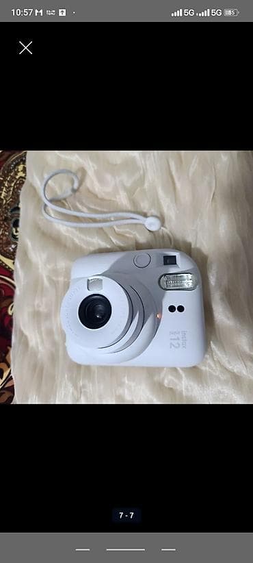 полароидный фотоаппарат: Fujifilm Instax Mini 12 сдам в аренду 1000сом в день — 1