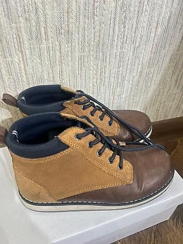 сапожки мужские: Деми сапоги для мальчиков возраста 10-11 лет Марка: Nautica Куплены в — 2