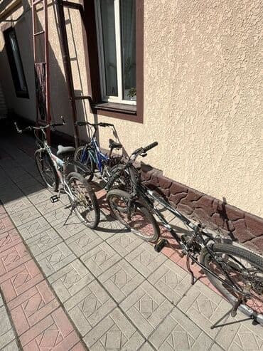 выкуп велосипедов: Горные велосипеды (несколько штук на фото) - Класс — 2