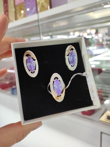 свадебные платья от производителя: Серебряный комплект Серебро напыление золото 925 пробы Размеры — 2