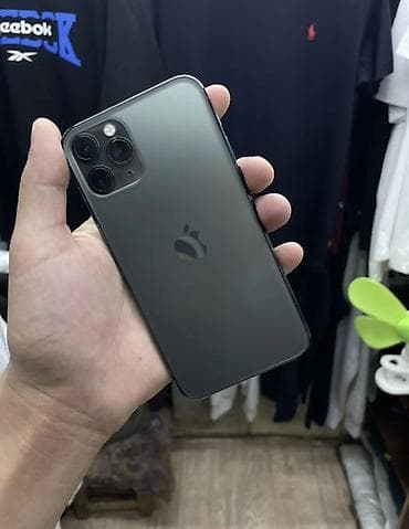 IPhone 11 Pro, Новый, 256 ГБ, Зеленый, Чехол, 80 %