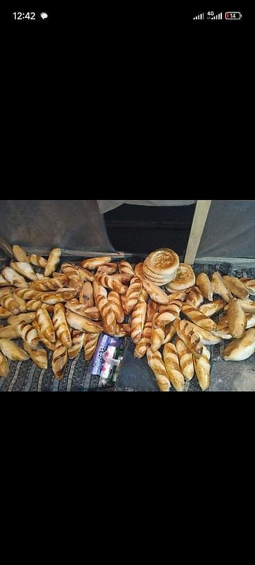 Продукты питания: Самаркандские лепёшки (нон) из тандыра. - Ремесленная выпечка — 10