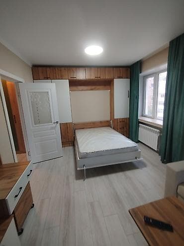 osh flat: Студия, Пишпек Без животных, от 1 года, С мебелью полностью — 3