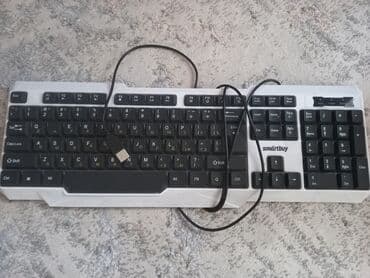 клавиатуры бу: Клавиатура, Мембранная, Проводное подключение, Размер: 100% — 5