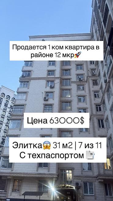 Недвижимость: 1 комната, 55 м², Элитка, 9 этаж, Готовая ПСО (под самоотделку) — 2