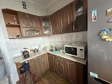 бу кухонный уголок: Кухонный гарнитур, цвет - Коричневый, МДФ — 2