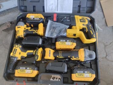 Нобору 4в1 гайковерт шуруповёрт перфоратор болгарка бесщёточный