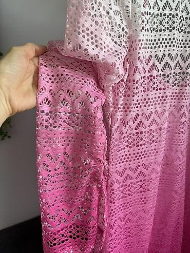 slim patch: Повседневное платье, Лето, Короткая модель, Трикотаж, M — 2