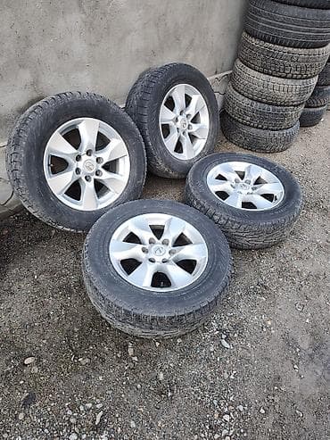 Диски: Литые Диски R 18 Lexus, Комплект, отверстий - 6, Б/у — 2