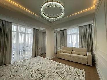8 мкр квартиры: 2 комнаты, 60 м², Элитка, 8 этаж, Дизайнерский ремонт — 6