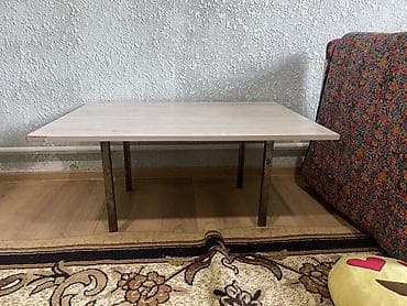 Журнальные столы: Низкий прямоугольный столик для гостиной/балкона. - Столешница: ЛДСП — 1