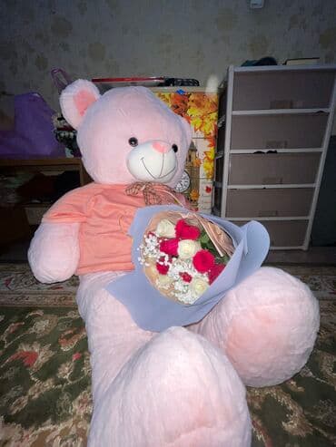Цена договорная
Продаю 2 метровая мишка
Новая!
В ТОКМОКЕ