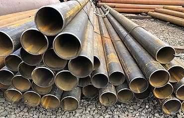 Round pipe, Сталь, Электросварная, Без покрытия, Резка — 1