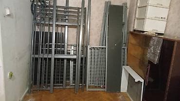 тент для кемпинга: Металлическая кровать-чердак (подиумная, высокий лофт) - Прочная — 2