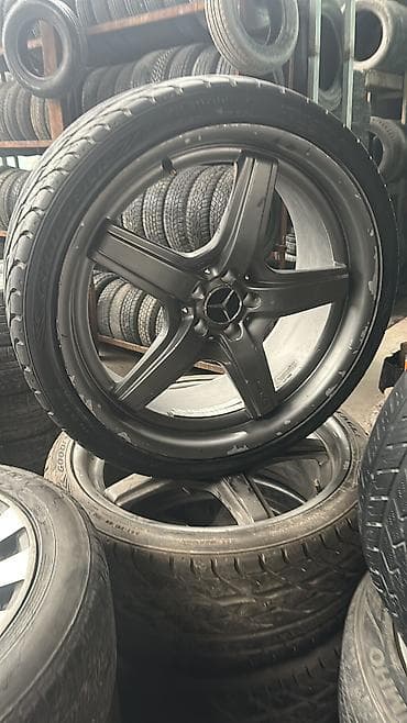 Транспорт: Колеса в сборе 265 / 35 / R 22, Лето, Б/у, Комплект, Внедорожные (АТ/МТ), Литые, отверстий - 5 — 2