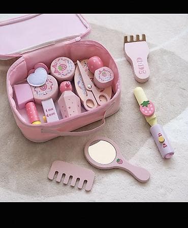 детская кухонная мебель: Деревянный игровой набор «Кухонный миксер» Стильная и экологичная — 6