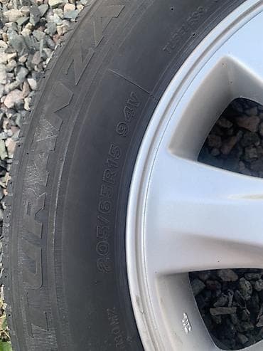 bbs diska: Колеса в сборе 205 / 65 / R 15, Лето, Б/у, Запаска, Литые, отверстий - 5 — 4