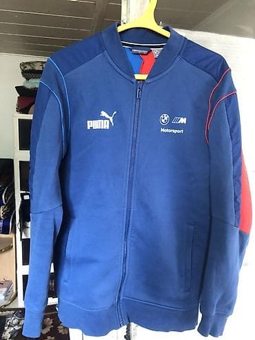 air z: Мужской спортивный костюм, M, Puma, Б/у, цвет - Синий, Самовывоз — 1