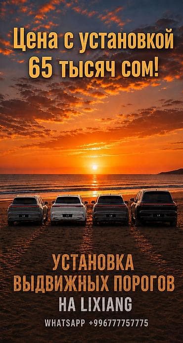 кузов е34: Подножки Lixiang, Новый, Самовывоз, Платная доставка — 1