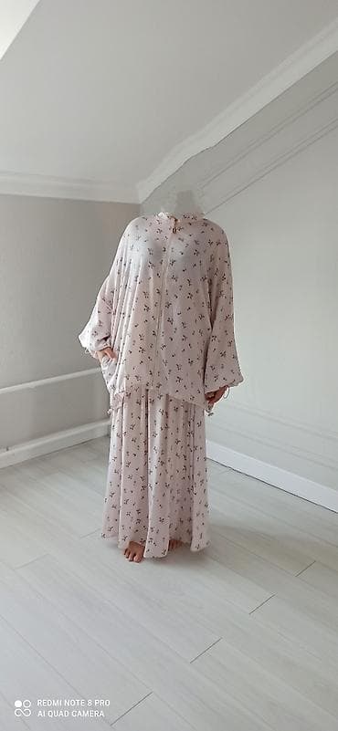 Личные вещи: Повседневное платье, Лето, Длинная модель, Оверсайз, Стандарт — 5