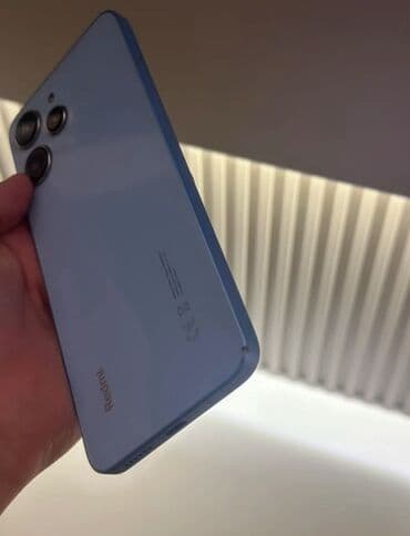 бытовая техника бишкек в рассрочку: Redmi, Redmi 12, Б/у, 128 ГБ, цвет - Голубой — 3