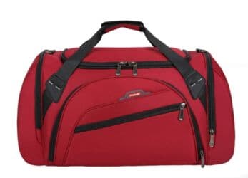 хозяйственная сумка на колесах: Сумка универсальная дорожная/спортивная - Цвет: бордовый - Формат — 6