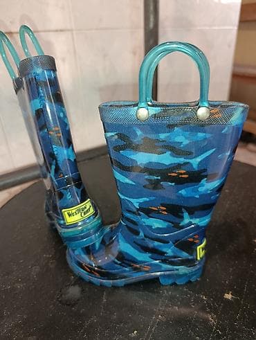 Балдардын кийим-кечелери жана бут кийимдери: Новые! Детские резиновые сапоги Western Chief, размер 6 (US toddler) — 1