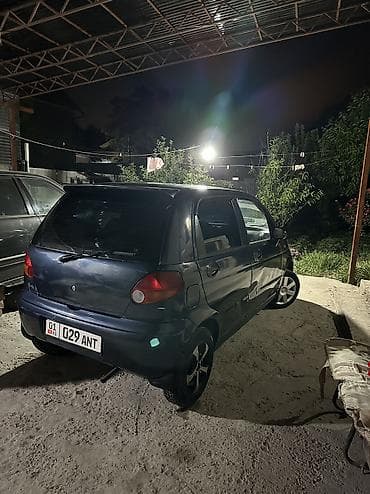 кирг шёлк: Daewoo Matiz: 2002 г., 0.8 л, Кол менен иштөөчү, Бензин, Хетчбек — 5