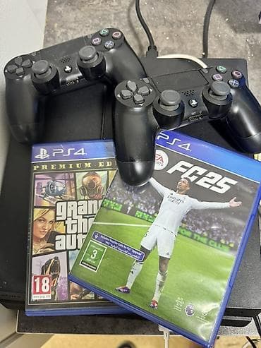 playsation 4: Игровой комплект PlayStation 4 с аксессуарами и играми. Состав: - — 1
