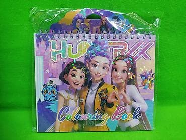 чемодан с фломастерами: Набор для творчества HUNTRX в сумочке - Тематика: персонажи HUNTRX — 2