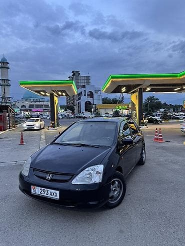 Транспорт: Honda Civic: 2001 г., 1.5 л, Автомат, Бензин, Хэтчбэк — 1