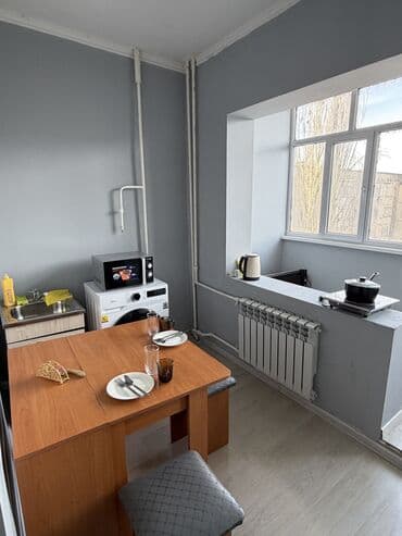 продаю 1к квартиру: 1 комната, Душевая кабина, Постельное белье, Кондиционер — 6