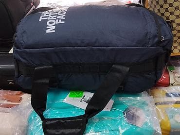 Сумка The North Face, спортивно-дорожная, темно‑синяя. - Форм‑фактор — 1