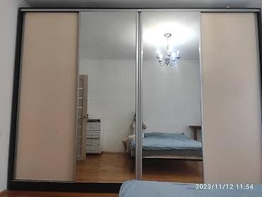 шкаф с зеркалом: Продаётся большой гардеробной шифоньер с зеркалом Шкаф - гардеробная - — 2