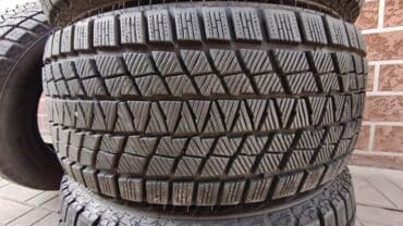 купить бу летние шины: 225.55.17 зимние липучки. комплект 4шт состояние протектора 99% — 3