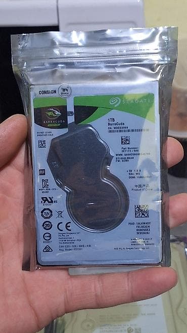 Накопитель, Seagate, HDD, 1 ТБ, 2.5", Для ноутбука at lalafo.kg Накопитель, Seagate, HDD, 1 ТБ, 2.5", Для ноутбука