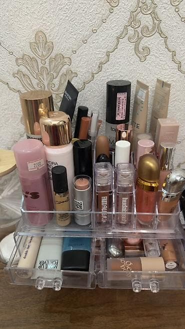 Дом и сад: 💄 1. Acrylic Makeup Organizer Акриловый органайзер для косметики с — 2