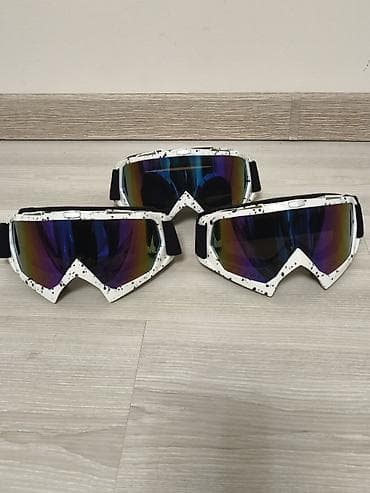 бир: Лыжные/сноубордические маски с зеркальными сферическими линзами — 3