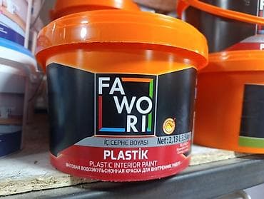 Краска интерьерная Fawori Plastik (водоэмульсионная, матовая).3кг на — 1