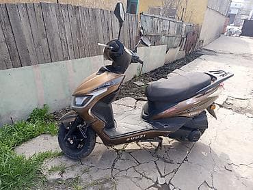 рама мопед: Скутер SUUZI KZ, городского класса Характеристики и особенности: - — 8