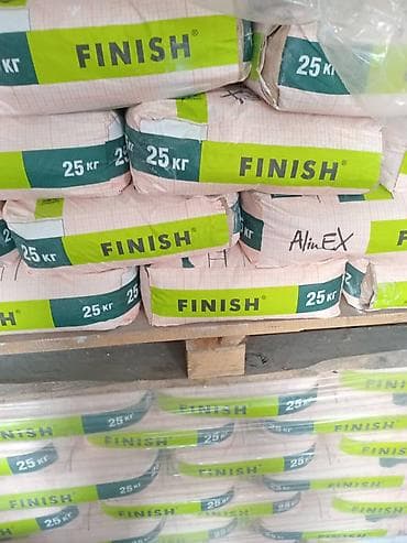 биндеры 1000 листов для дома: Сухая смесь «FINISH», фасовка по 25 кг. Назначение: - Финишное — 1