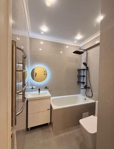 квартиры в районе ошского рынка: 1 комната, 42 м², 7 этаж — 6