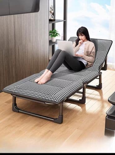 кровать кресло: Шезлонг Металл, Платная доставка, Самовывоз — 1