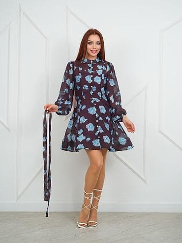 Личные вещи: Женственные наряды для лета и вечера 1) Платье миди с цветочным — 7