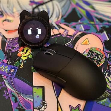 WLmouse HUAN (Black) Состояние идеальное Полный комплект Вес: 48