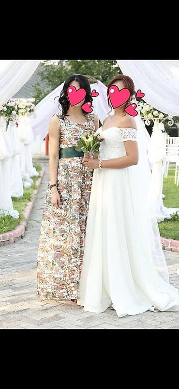 дизайнерское: Свадебное платье, 2XL, Дизайнерское, Б/у — 6